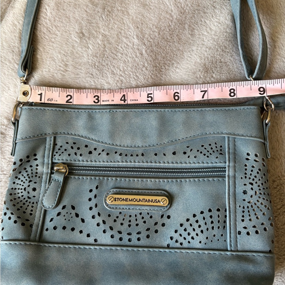 Stone Mountain Accessories Teal Crossbody Bag - Picture 2 of 5